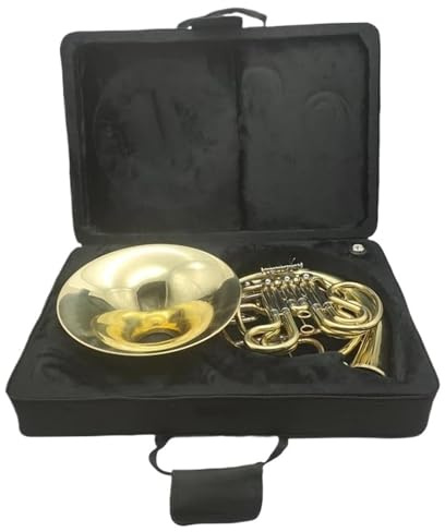Waldhorn Musikinstrumente Professionelles Französisches Blechblasinstrument Für Erwachsene Mit 4 Klappen Einzeln Abnehmbar