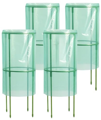 Cloches de jardin pour – Cloches de protection des – Résistante au vent et réutilisable – Protection contre le gel pour fleurs, fruits, vergers, parterres surélevés, myrtilles