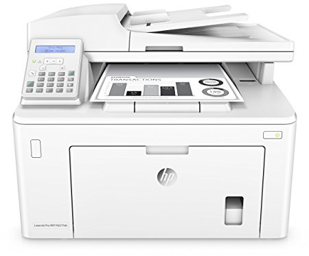 HP Laserjet Pro M227fdn All-in-One Monochrome Laser Printer with Auto Two-Sided Printing, Mobile Printing, Fax & Built-in Ethernet, Amazon Dash Replenishment Ready (G3Q79A) (Renewed)