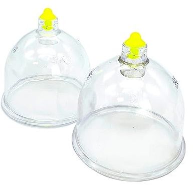 Sifa 50x Schröpfgläser und eine Pumpe, Cupping Cups, Hijama Cupping, Hacamat Kupası (7cm)