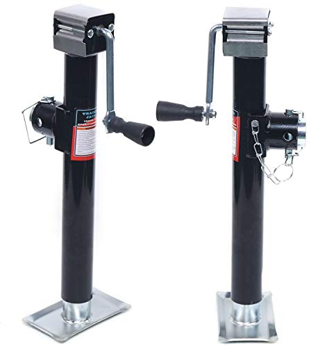 HarBin-Star 2X Unterstellbock je 2000 lbs Tragkraft Unterstellbock Stützböcke Höhenverstellbar 45.5-71 cm, Wagenheber Ständer Stützböcke mit Sicherungssplint & Gummiauflagen (2)