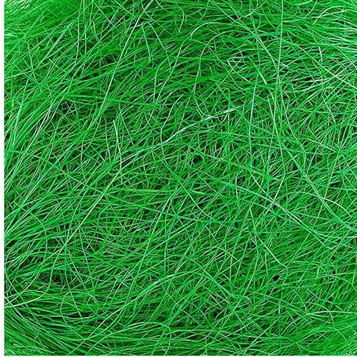 Lizzy 2 x Easter Basket Green Grass | Easter Decoration Fake Grass Easter Egg Hunt Basket Grass Easter Synthetic Grass For Bonnet Hat Craft Decoration Accessories