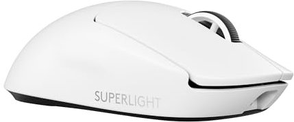 Logitech G PRO X Superlight 2 SE kabellose Gaming-Maus, 60 g Pro-Grade-Maus mit 5 programmierbaren Tasten, 44K-DPI-Sensor, 8.000 Hz Signalrate, USB-C-Ladefunktion für PC/Mac - Weiß