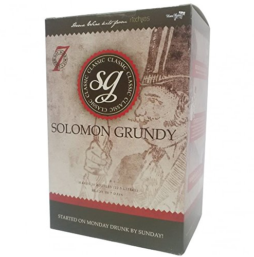 Solomon Grundy Rose 30 Bottle Home Brew Wine Kit