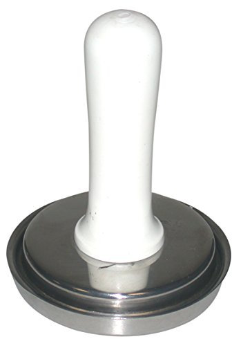 Moretti 50D Batticarne Inox gr550 Utensili da Cucina, Acciaio Inossidabile, Argento