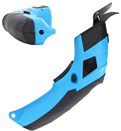 Elektrische Schere Zum Schneiden von Stoff, Elektrische Schere mit 2 Klingen, Kabellose USB-wiederaufladbare Schneideschere Zum Schneiden, Mechanische Komponenten
