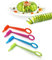 Leddy Living 4 uds. cortador de verduras en espiral, cortador de verduras de rizo, adecuado para frutas y verduras creativas de torsión, zanahoria, calabacín, pepino, manzana, patata