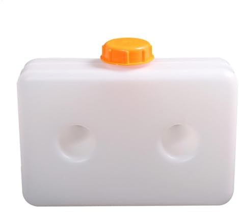 Serbatoio Dieseel da 5 litri - Serbatoio addensato per gasolio benzina, serbatoio carburante in plastica abbinato | Pompa per travaso benzina-Dieseel, serbatoio trasparente da 5 lt con 2