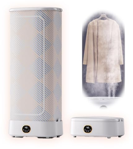 Kgfvesdc Armario De Planchado AutomáTico 1000w MáQuina AutomáTica Para Planchar Y Doblar,Cuidado A Vapor,Para Planchar Ropa Y Quitar Arrugas,Tendedero Plegable Ropa Y Telas(Modelo EstáNdar)