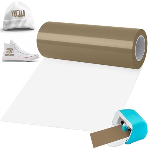 Smart Iron on para Cri-cut Joy, 14x200cm, vinilo de transferencia de calor inteligente, lámina flexible para plóter textiles para planchar, lámina de poliuretano para plóter textil