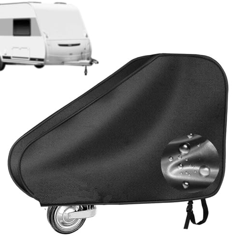 BOOSHMall Trailerskydd, 600D oxfordtyg med PVC-beläggning, 100 % vattentätt, universellt skydd för bildragstång