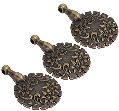 Colgante de Cortador de Hilo de Metal Exquisito Juego de Colgante de Cortador de Hilo Fácil Operación para Coser, Sastrería 3 Piezas para Amantes de las Manualidades