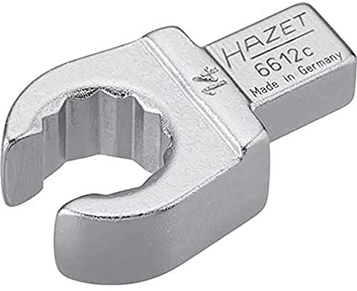 HAZET 6612C-14 44.4 mm 12-Point Profile Insert Box-End Open Wrench - Chrome-Plated