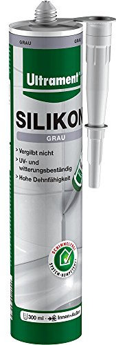 Ultrament Silikon, grau, 300ml