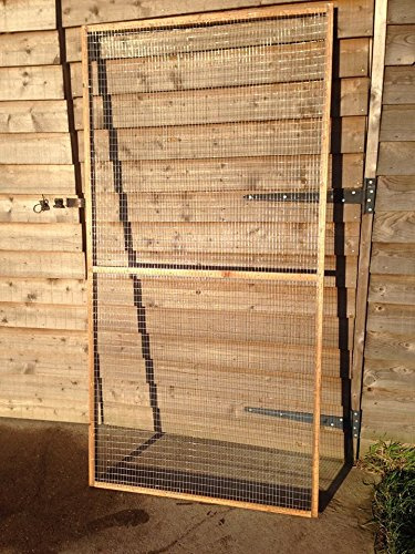 19 Aviary Mesh Panels + 1 Free Door 6ft x 3ft 19G Animal run panels
