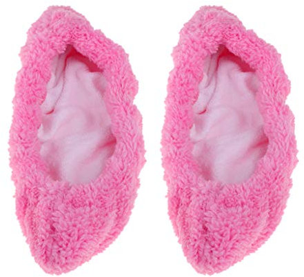 CUTICATE Kufenschoner Schlittschuhe Eiskunstlaufen Frottee Blade Guard Kufenschutz Kufenstrumpf - L Pink