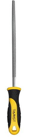 TARIST Lima redonda para metal 200mm, lima profesional de cola de rata de acero al carbono, afilador de herramientas para profesionales y bricolaje