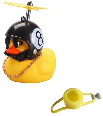 LQIOACU Sonnette Velo Canard, Sonnette Velo Adulte, Klaxon Velo, Jouets de Canard en Caoutchouc