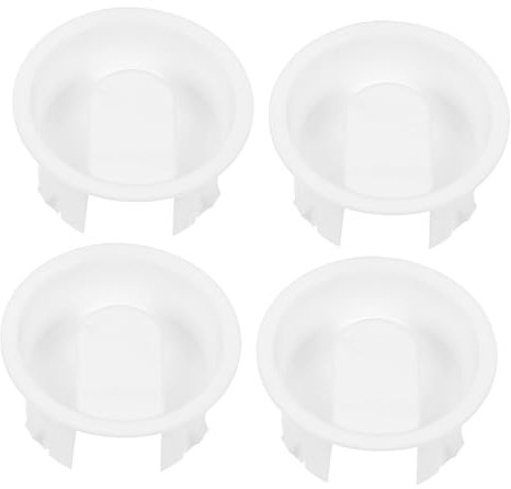 Mikinona Coperchio per Brocca d'Acqua Resistente all’Usura, Piccolo Coperchio Multifunzione in Pc, Sigillante e Pratico per Uso Quotidiano, Confezione da 4 Pezzi per Caraffe da Cucina e Ristoranti