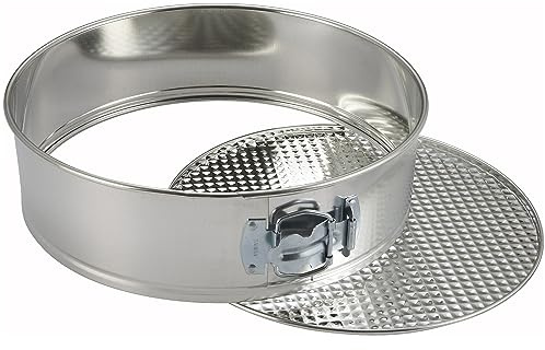 Winco Spring Form Cake Pan with Loose Bottom, 8-Inch, Medium, Tin