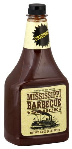 Mississippi BBQ-Sauce Original 1814 g, 3er Pack (3 x 1.814 kg)