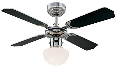 Westinghouse Lighting Deckenventilator Portland Ambiance chrom 7832140 90 cm Durchmesser