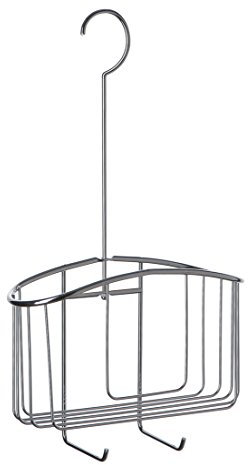 TATAY Duschkorb 100% Rostfrei | Feuchtigkeits- & Korrosionsbeständig | Einfache Montage Ohne Bohren | Duschkorb zum Aufhängen mit Effizienter Entwässerung | Leicht zu Reinigen | 22,5x8,5x40cm – Metall