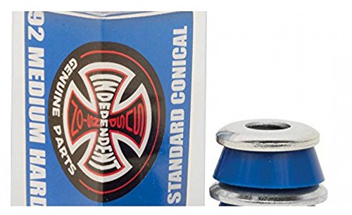 Independent Jeu de 4 gommes Conical Medium Hard 92A Bleu