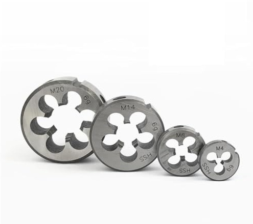 Weischer® - HSS Schneideisen M2,5 x 0,45 I metrisches Regelgewinde I Aussengewindeschneider Gewindeschneideisen
