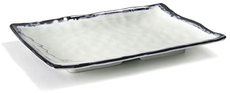 LACOR 63943 - Fuente rectangular de melamina libre de BPA, 25'2x17'2x3'6 cm