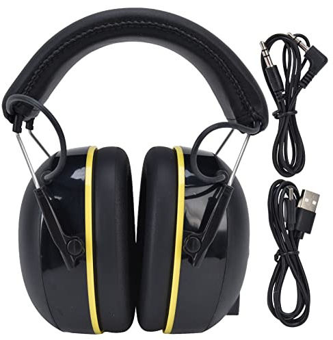Greensen Capsules with Noise Protection, 5.0, Voice Control, Hearing Noise Headphones Ear Officers