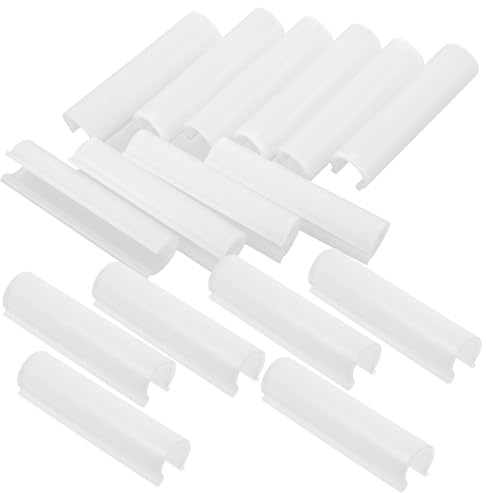 ARTIBETTER 32 Pinzas para Invernadero de 19 MM Abrazaderas de Plástico PP y PVC Resistentes al Calor para Sujetar Lonas Mallas y Películas Jardinería y Cultivo