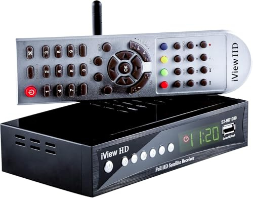 NEW FULL HD Satellite TV Receiver, Built in Wi-Fi & USB Program Recorder