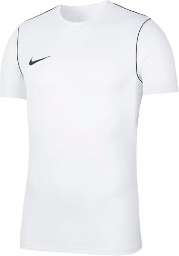 Nike Unisex Kinder Park 20 Shirt, White/Black/Black, 9 Jahre