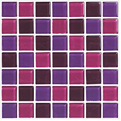 Conpheron 5 stycken kakeldekaler för kök och badrum 30 x 30 cm, mosaik, väggkakeldekaler, kakeldekor, kakelfolie för badrum, köksvägg