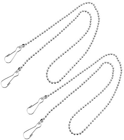 Happyyami 10pezzi Catena Di Ricambio in Metallo Accessori Per Asta Della Bandiera Gancio Per Catena Per Asta Della Bandiera Facile Da Installare