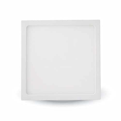 TEMPO DI SALDI Pannello Led Da 25 W Quadrato 28 X 28 Cm Lampada Plafoniera Da Superficie Bianca