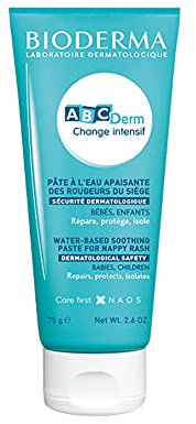Bioderma ABCDerm Pâte à l'eau réparatrice des rougeurs du siège 75g