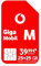 Vodafone Mobilfunkvertrag GigaMobil M | Jetzt doppeltes Datenvolumen 50 GB statt 25 GB | Zusätzlich 24 x 20% Tarifrabatt | 5G-Netz | Telefon- SMS-Flat | EU-Roaming