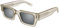 SAINT LAURENT Unisex SL 572-003 50 Recycled A Sunglasses, BEIGE-BEIGE-Silver