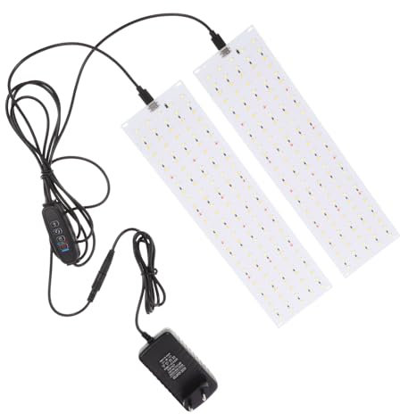 BESPORTBLE 1ensemble Led Plant Growth Light Full Spectrum Grow Lamp for Indoor Plants with Automatic off Timer Easy Installation and Stability Acv