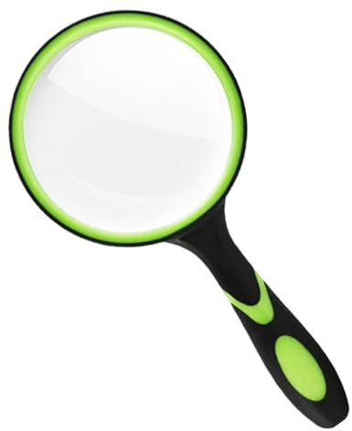 Handlupe, rutschfester Griff, kleine Lupe, High-Definition-Kinderlupe, Lupe für enge Arbeit