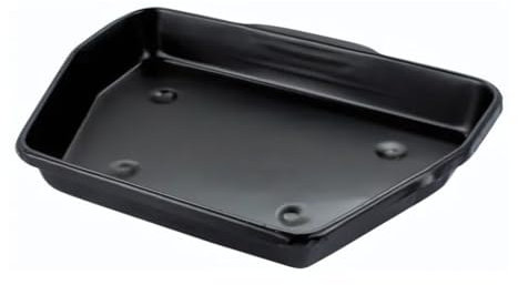 Marco Paul - Set di accessori per caminetto per la gestione del caminetto domestico, secchio in metallo nero, set per attrezzature antincendio per interni, secchio per legna in legno (padella per