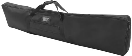 BESPORTBLE 150 cm Lange Recurve Bogen Aufbewahrungstasche Aus Robustem Segeltuch Große Multifunktionale Tragetasche Mit Schultergurt Für Jagd Und Bogenschießen Zubehör Schwarz