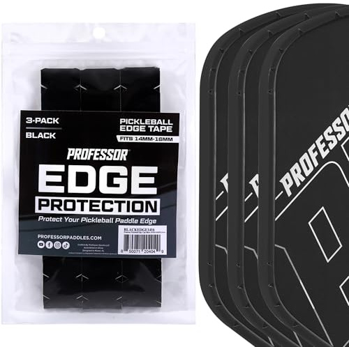 Professor Pickleball Edge Guard Tape Black 14MM-16MM