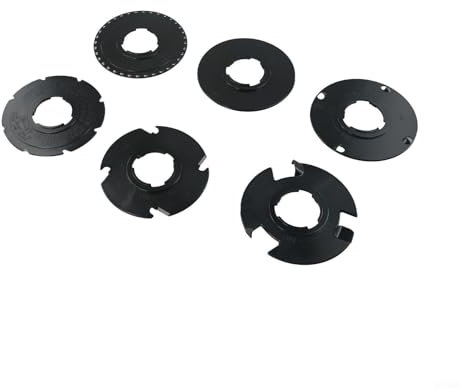 Jotekonoby Lot de 6 plaques interchangeables en plastique pour semis de jardin EarthWay 1001-B, kit de plantation de graines pour radis doux, carottes, haricots, pois, betteraves, plus de 18 plantes