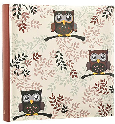 Arpan Owl Design Photo Album Slip In Case Memo Album 6x4 for 200 Photos