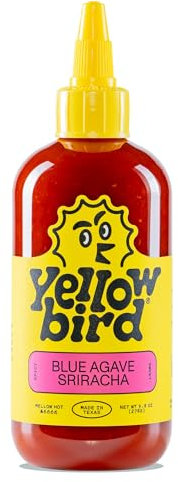 Uccello giallo - Condimento salsa blu Agave Sriracha - 9.8 Florida. oncia.