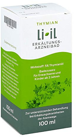 THYMIAN LI-IL Erkältungs-Arzneibad 100 ml