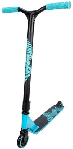 Nijdam Trottinette Pliable pour Enfant - Noir/Bleu - Taille Unique